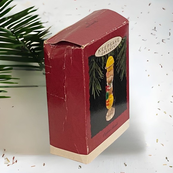 Hallmark Keepsake Ornament - 1993 - Perfect Match - Mouse Tennis Balls - Picture 9 of 10